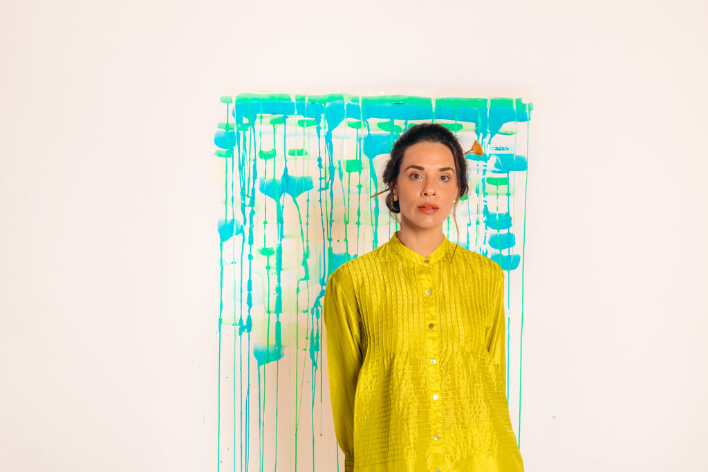 The Dripline Pintuck Shirt