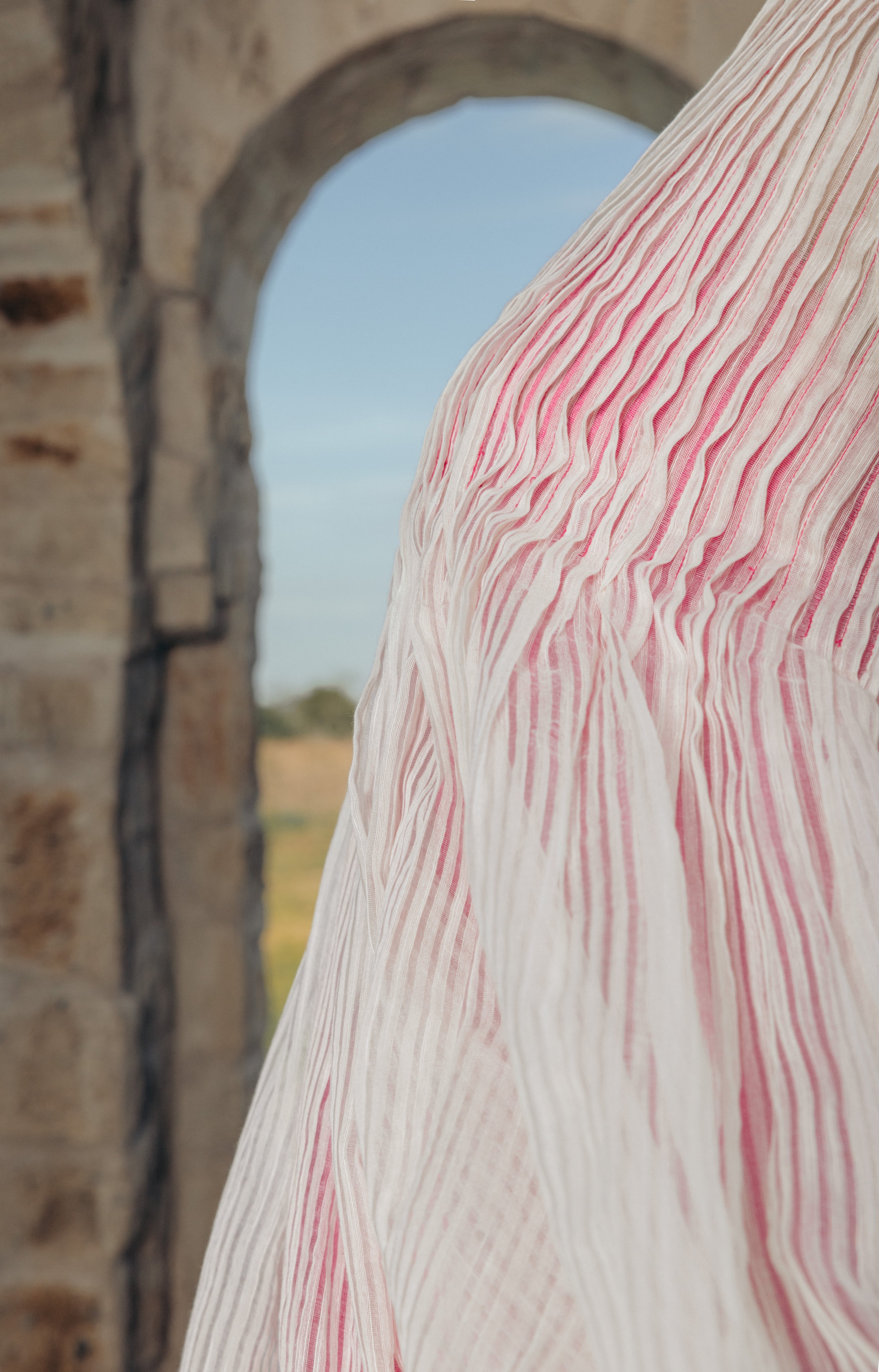 Plissé Dress